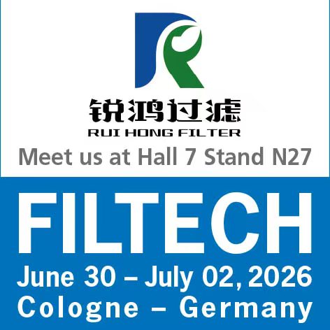 ستشارك شركة Yueqing Ruihong Filtration Technology Co., Ltd. في FILTECH 2026.